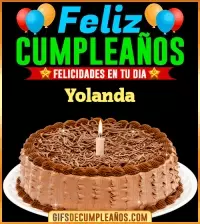 GIF Felicidades en tu día Yolanda